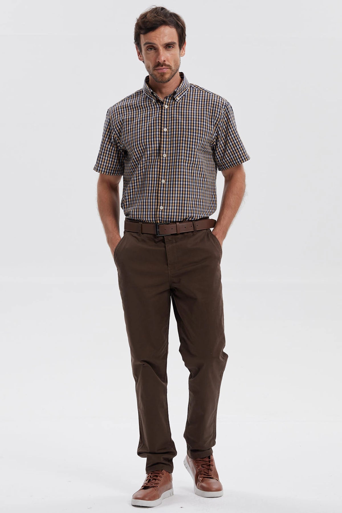Camisa Hombre Rapport Regalo Amarillo