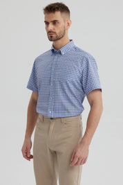 Camisa Hombre Rapport Regalo Azul Denim