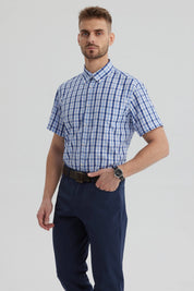 Camisa Hombre Rapport Regalo Azulino