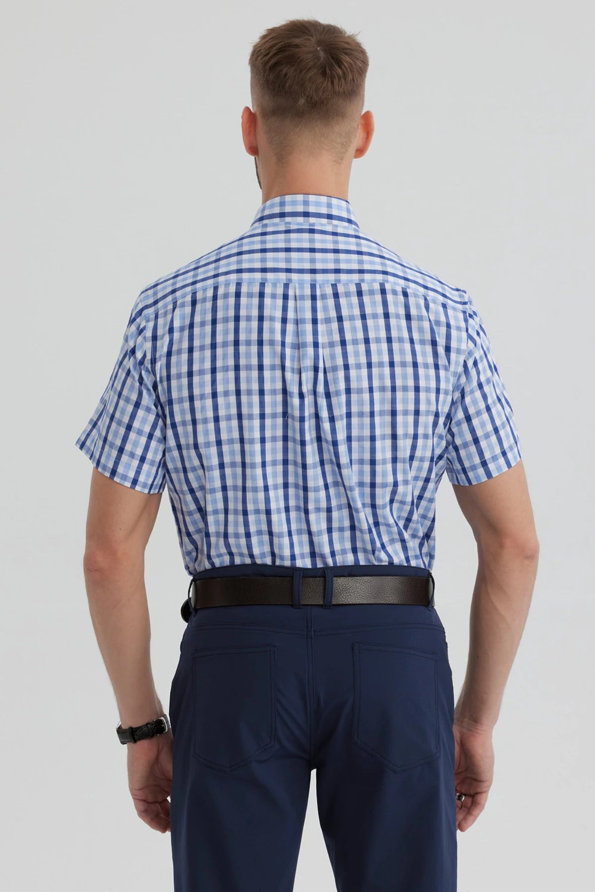 Camisa Hombre Rapport Regalo Azulino