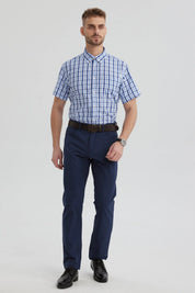 Camisa Hombre Rapport Regalo Azulino