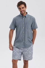 Camisa Hombre Rapport Regalo Verde Musgo