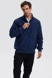 Chaqueta Hombre Full Zipper Azul Marino
