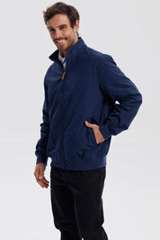 Chaqueta Hombre Full Zipper Azul Marino