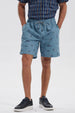 Short de Baño Hombre Print Verde Oscuro