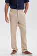 Pantalón Hombre Lino Beige