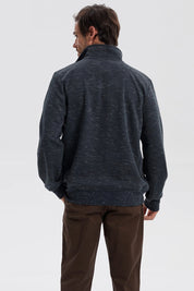 Polerón Hombre Full Zipper Marengo