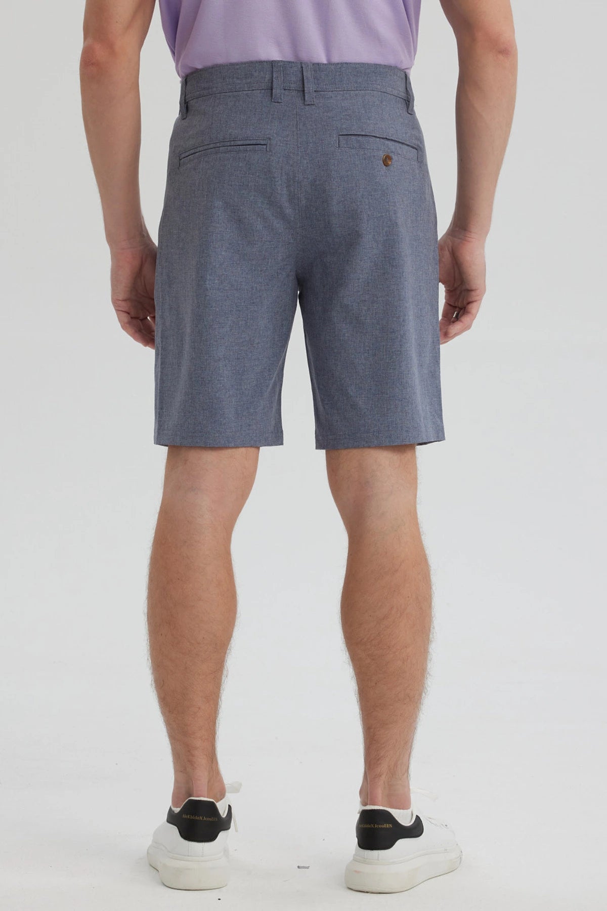 Bermuda Hombre Técnico Azul Marino