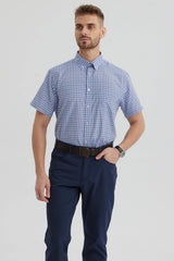 Camisa Hombre Rapport Regalo Azul Denim