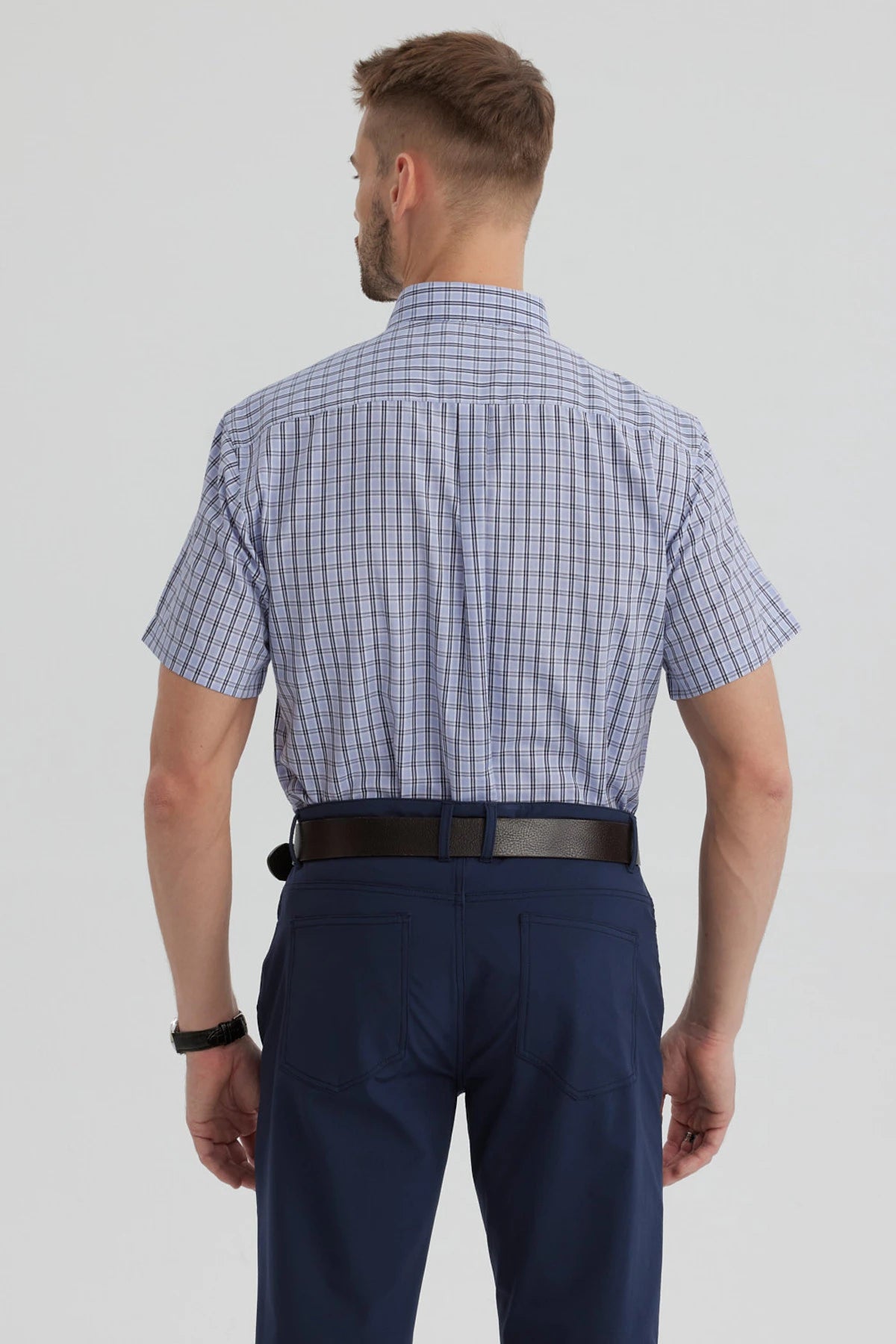 Camisa Hombre Rapport Regalo Celeste