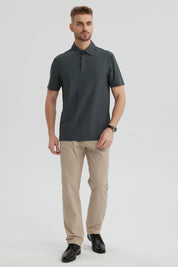 Polera Hombre Técnica Verde