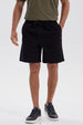 Bermuda Hombre Pretina Elasticada Negro