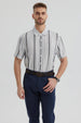 Camisa Hombre Regular Viscosa Blanco