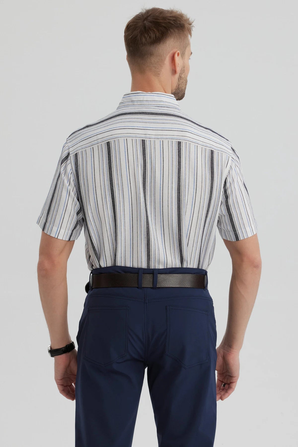 Camisa Hombre Regular Viscosa Blanco