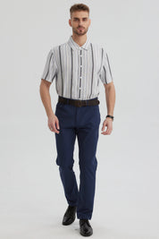 Camisa Hombre Regular Viscosa Blanco