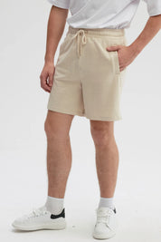 Bermuda Hombre Básico Beige