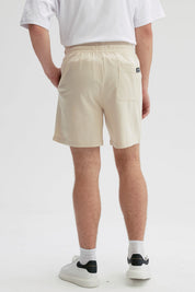 Bermuda Hombre Básico Beige