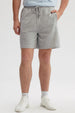 Bermuda Hombre Básico Gris Melange