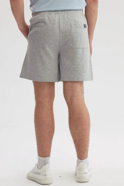 Bermuda Hombre Básico Gris Melange