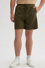 Bermuda Hombre Básico Verde Olivo
