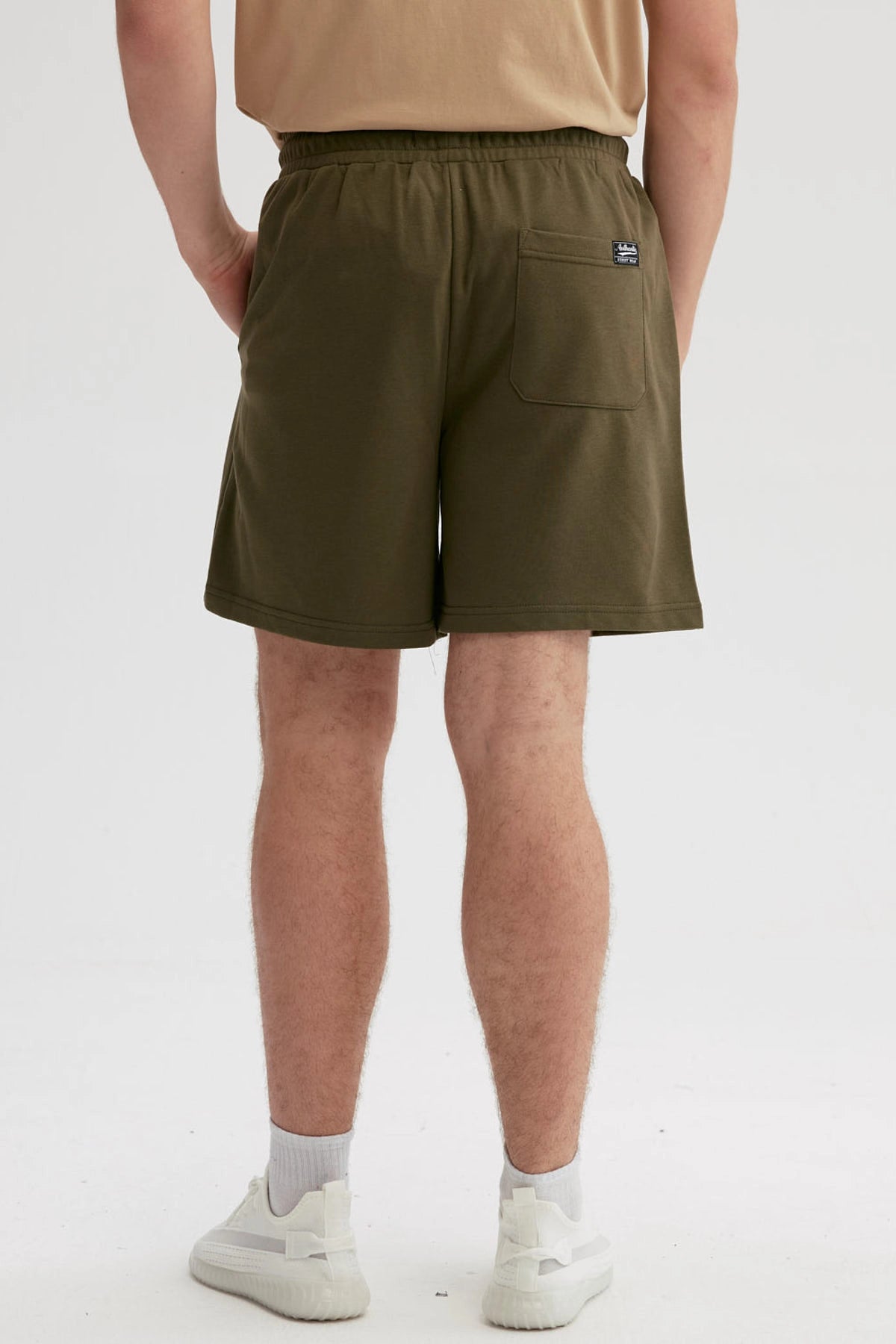 Bermuda Hombre Básico Verde Olivo