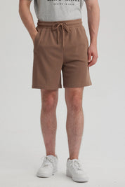 Bermuda Hombre Básico Café