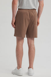 Bermuda Hombre Básico Café
