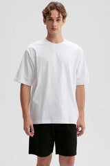 Polera Hombre Oversize Blanco