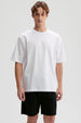 Polera Hombre Oversize Blanco
