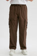 Pantalón Hombre Cargo Nylon Chocolate
