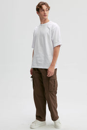 Pantalón Hombre Cargo Nylon Chocolate