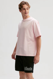 Polera Hombre Loose Fit Rosa