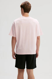 Polera Hombre Loose Fit Rosa
