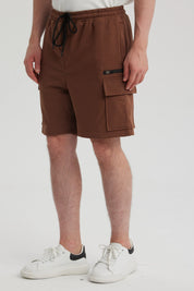 Bermuda Hombre Cargo Chocolate