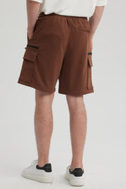 Bermuda Hombre Cargo Chocolate