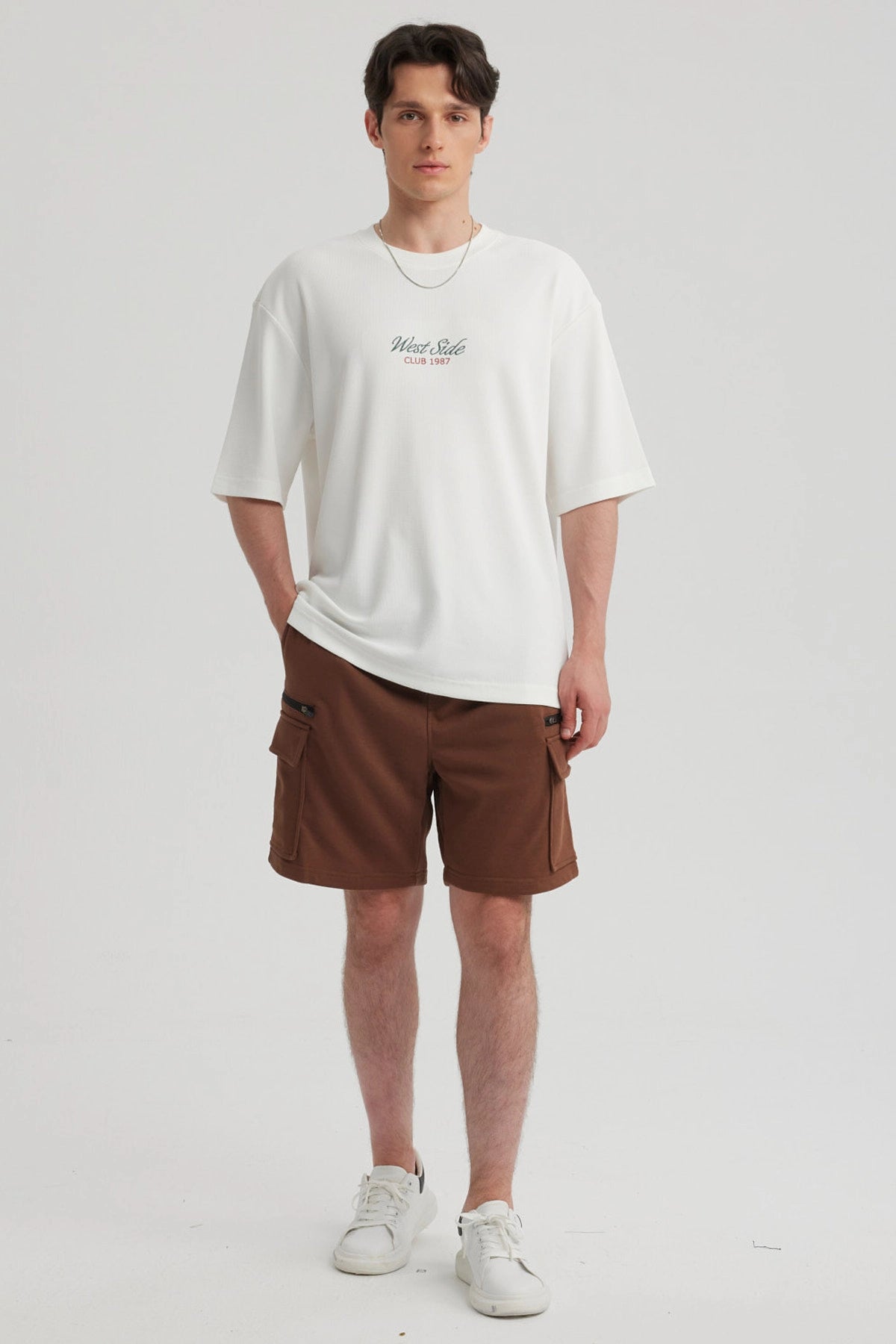 Bermuda Hombre Cargo Chocolate