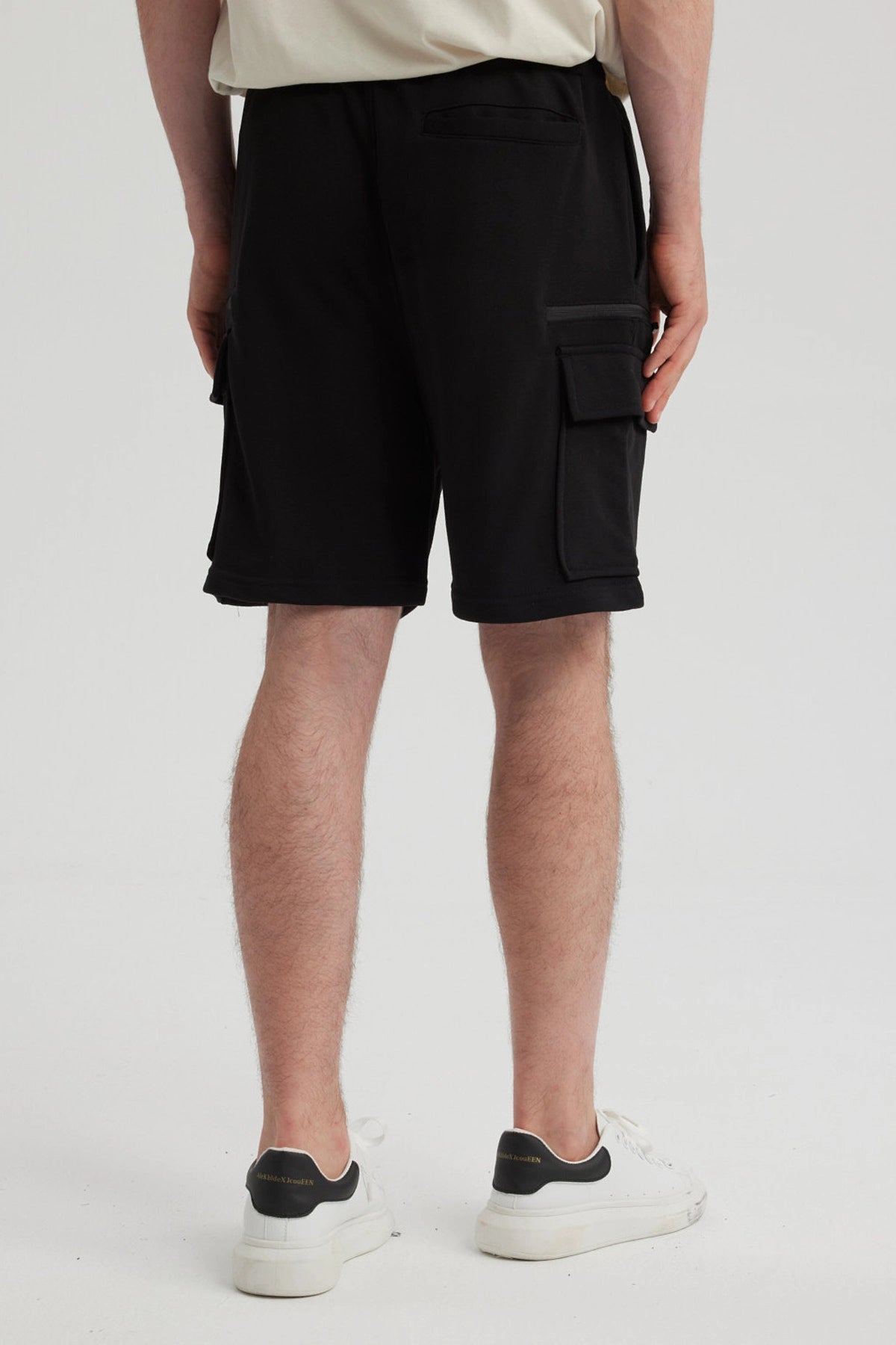 Bermuda Hombre Cargo Negro