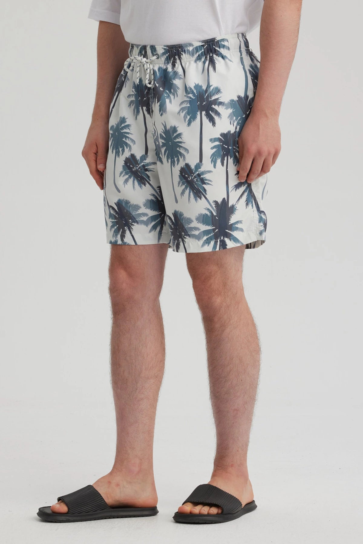 Short de Baño Hombre Rapport Blanco