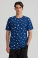 Polera Hombre Full Rapport Azul