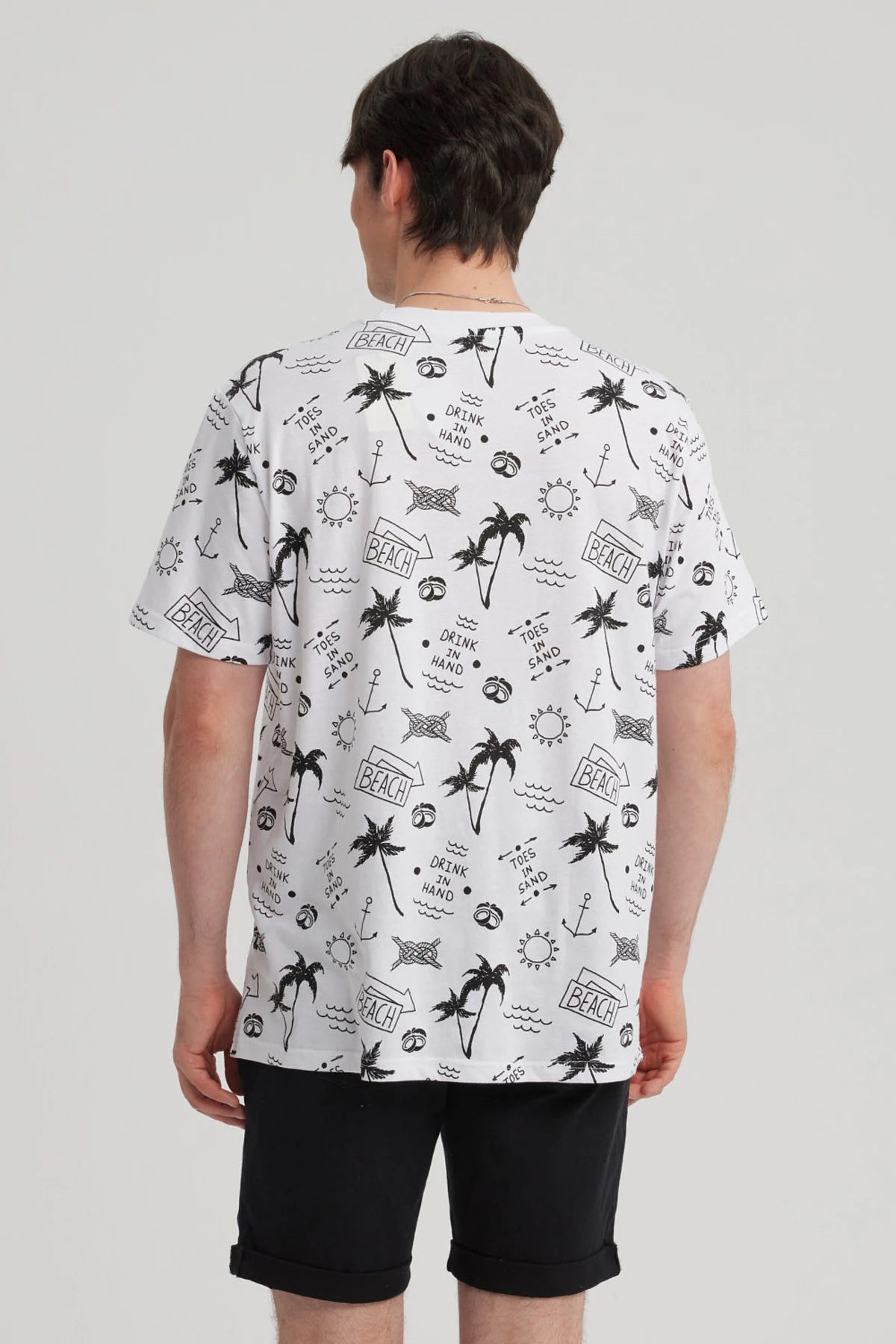 Polera Hombre Full Rapport Blanco