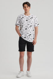 Polera Hombre Full Rapport Blanco