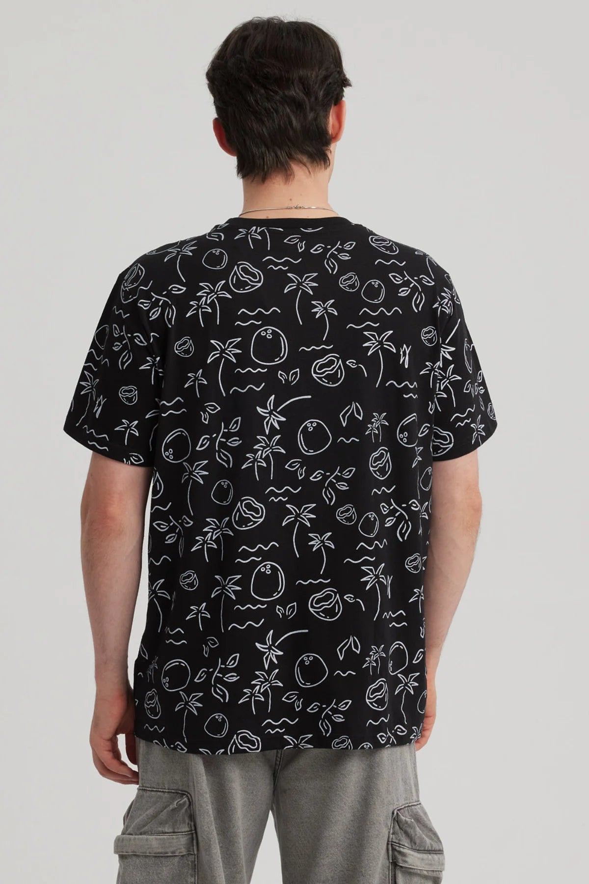 Polera Hombre Full Rapport Negro