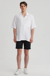 Camisa Hombre Textura Blanco