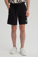 Bermuda Hombre Textura Liso Negro