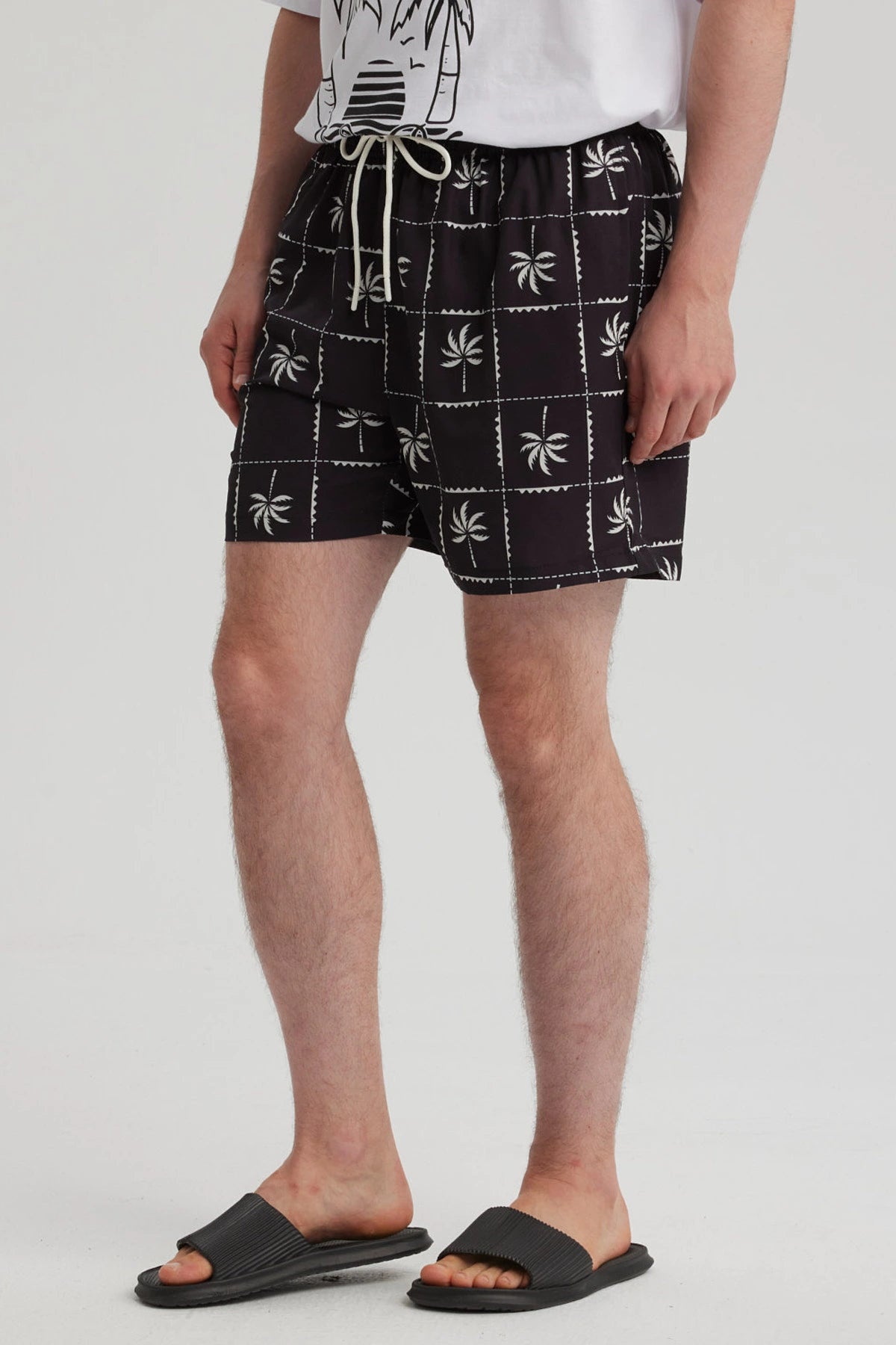 Short de Baño Hombre Rapport Negro