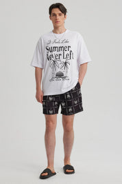 Short de Baño Hombre Rapport Negro