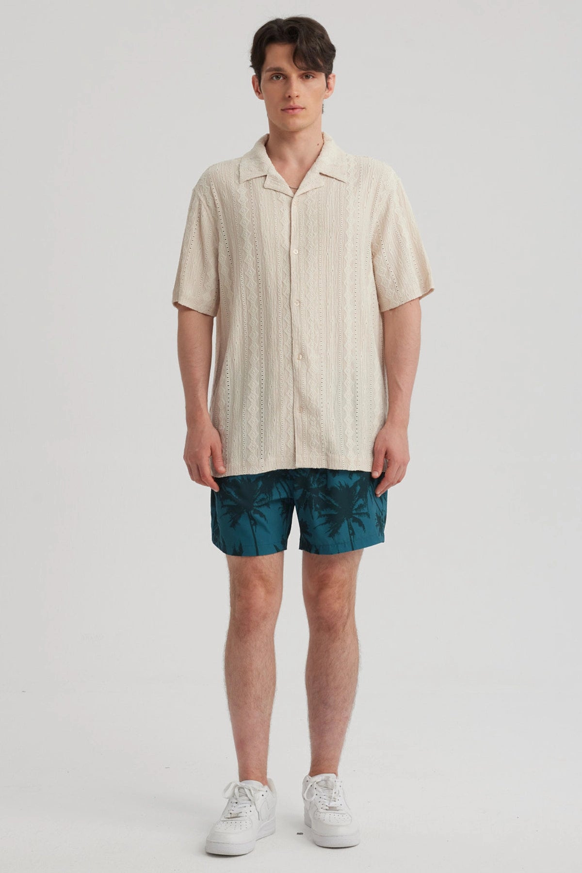 Short de Baño Hombre Rapport Verde