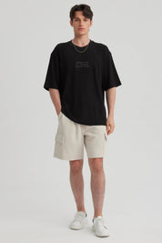 Bermuda Hombre Cargo Beige