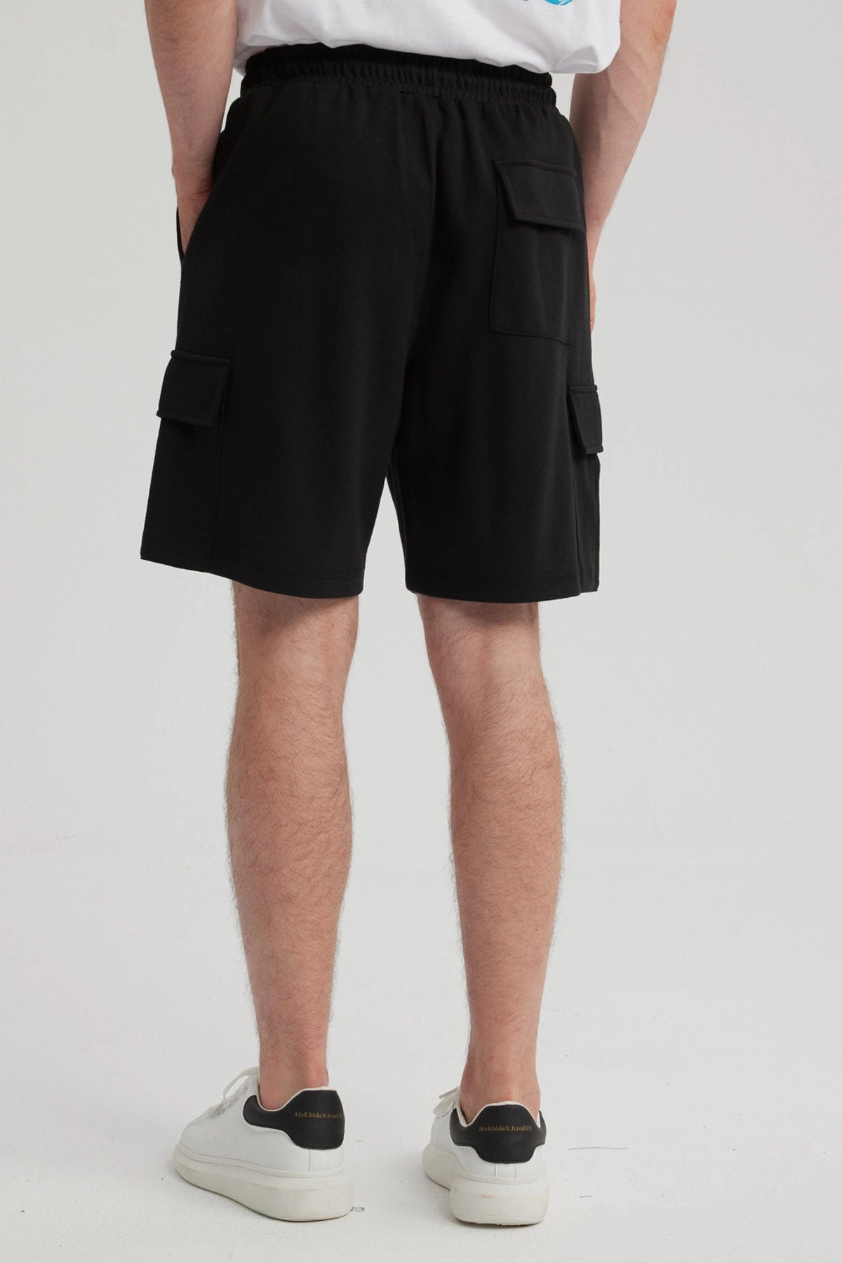 Bermuda Hombre Cargo Negro