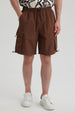 Bermuda Hombre Cargo Técnico Chocolate